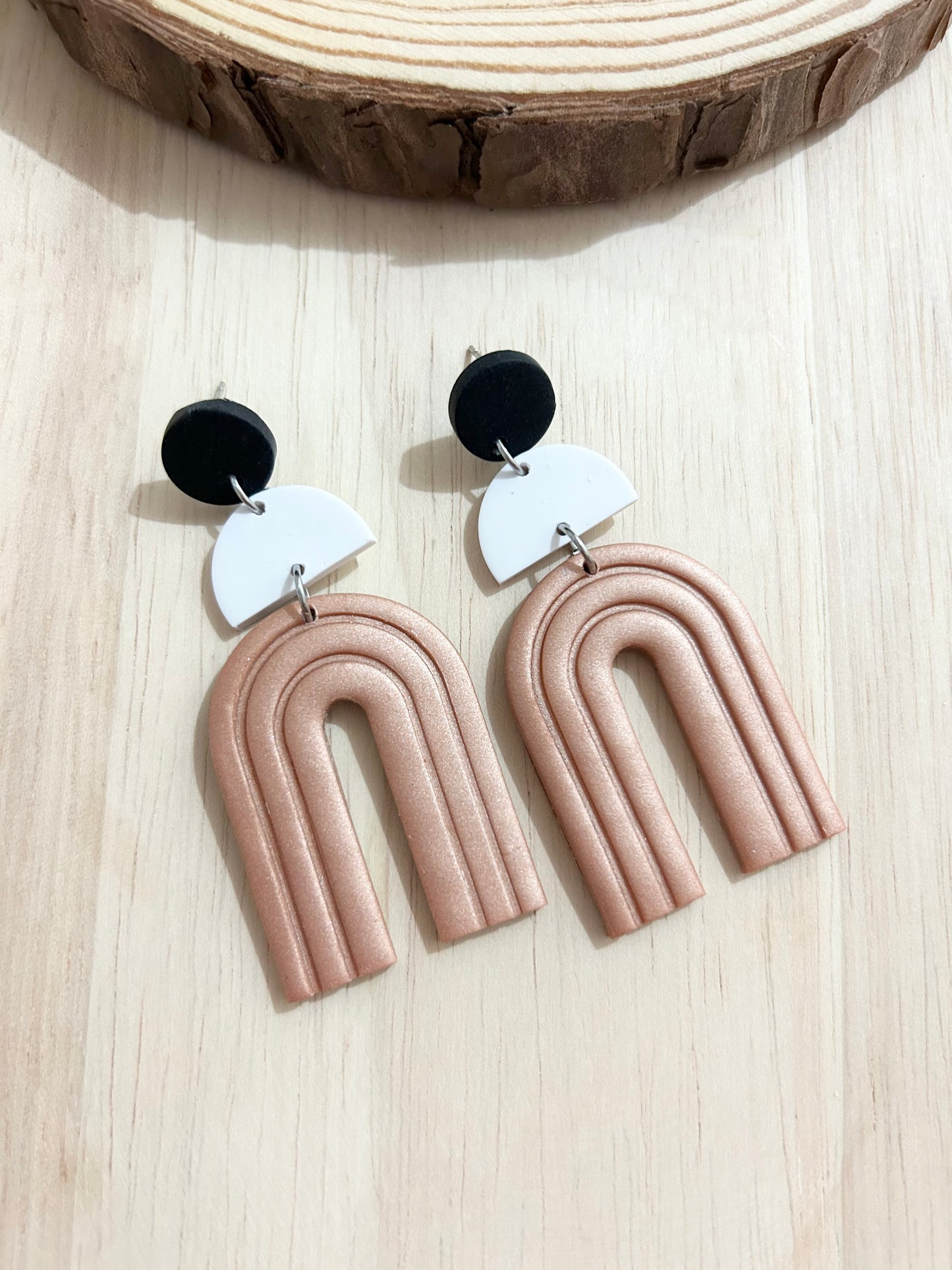 Arches Polymer Clay Earrings